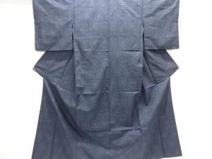 重ね亀甲模様織り出し本場泥大島紬着物(5マルキ)